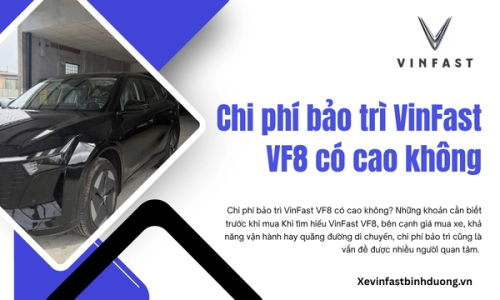 Chi phí bảo trì VinFast VF8 có cao không