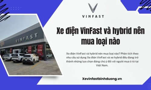 Xe điện VinFast và hybrid nên mua loại nào