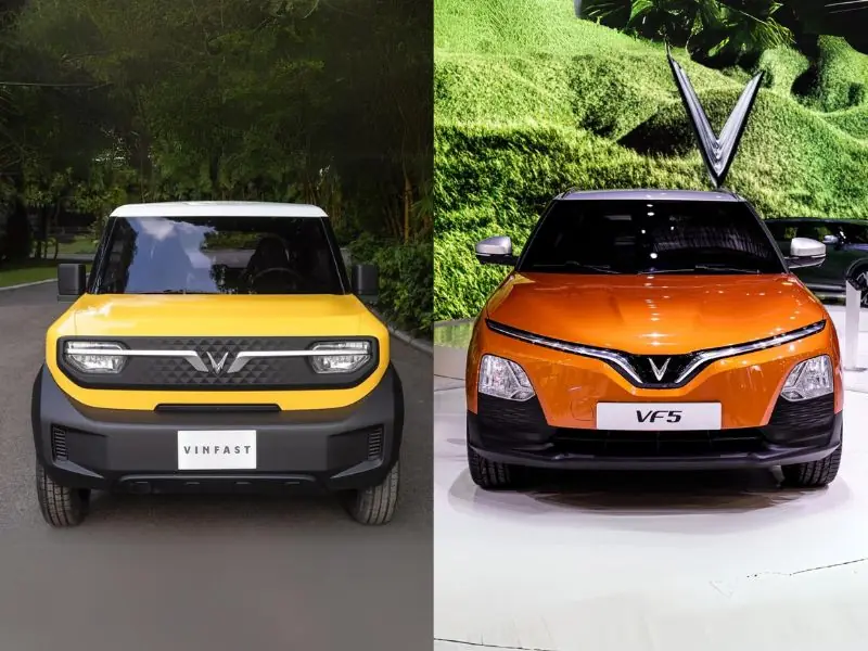 Người mới nên chọn VinFast VF3 hay VF5