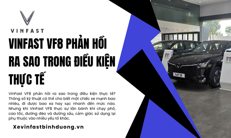 VinFast VF8 phản hồi ra sao trong điều kiện thực tế?