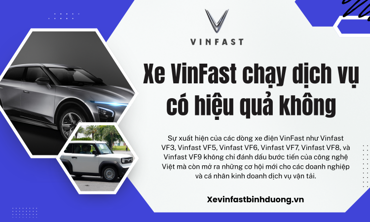 Tiềm năng vượt trội của Xe VinFast trong lĩnh vực dịch vụ